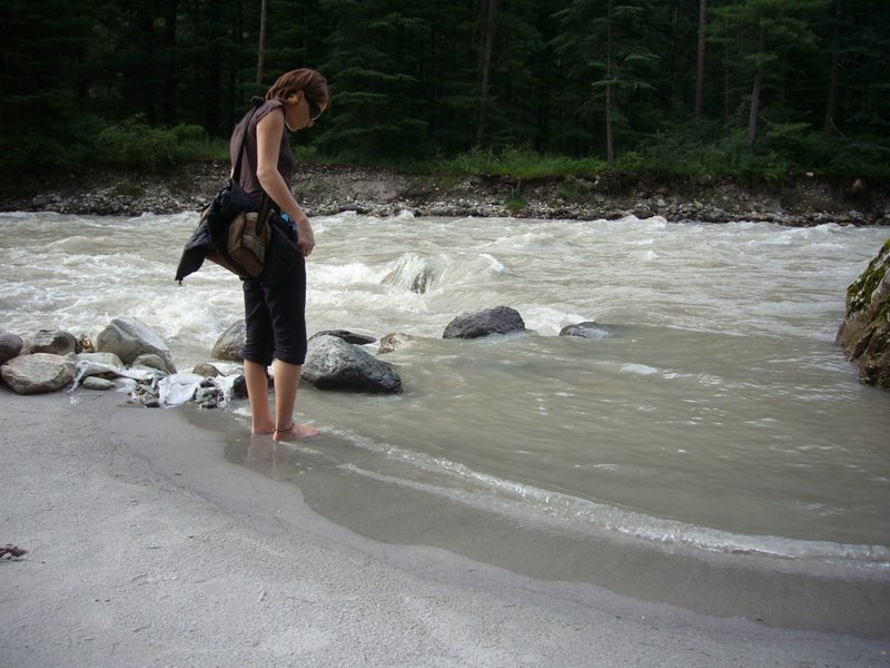 Travel - India - Himachal Pradesh - Parvati Valley - Kassol - The River
